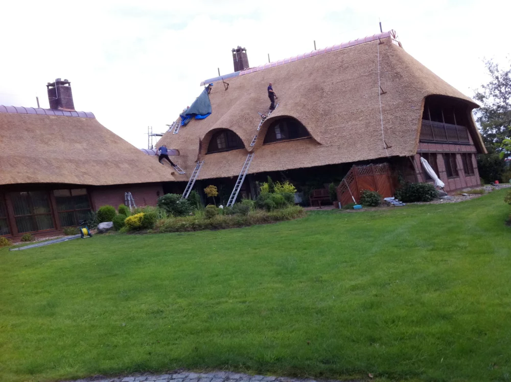 Reetdach Referenz von HEICK